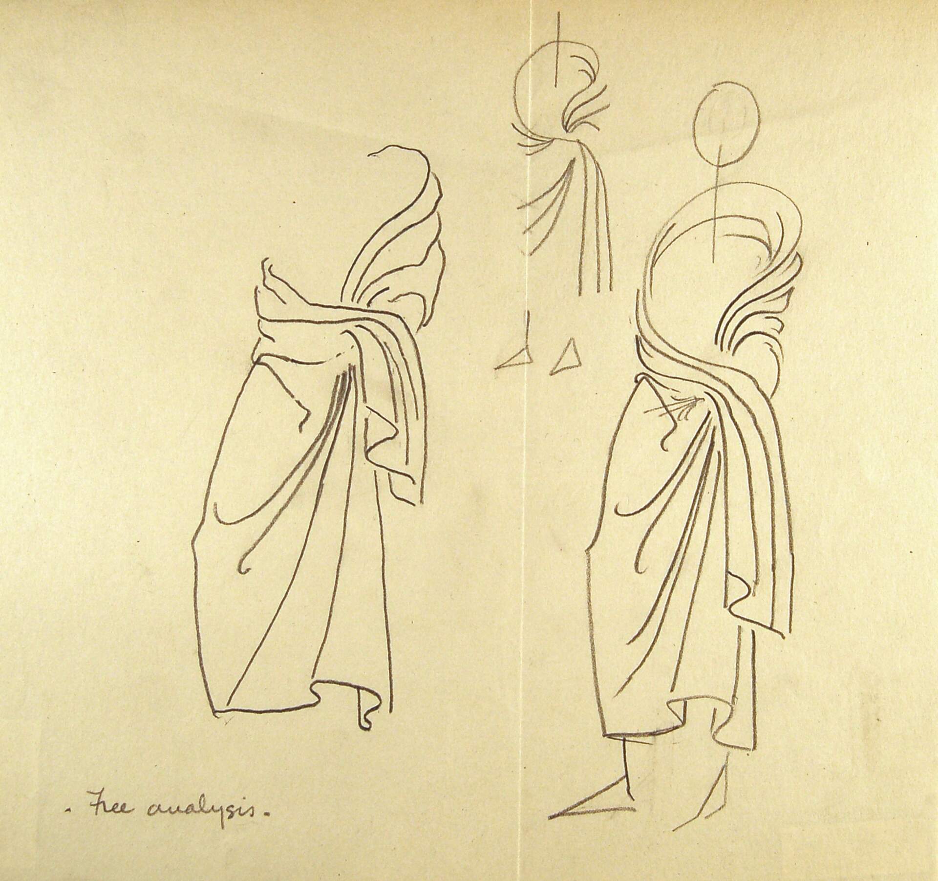 Free Analysis, Three Sketches of Roman Togas