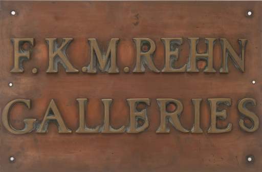 F. K. M. Galleries Sign