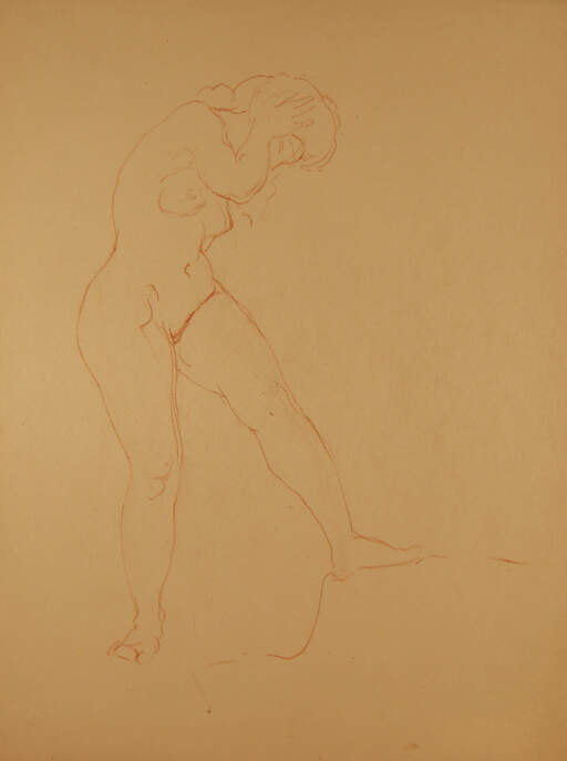 Standing Female Nude