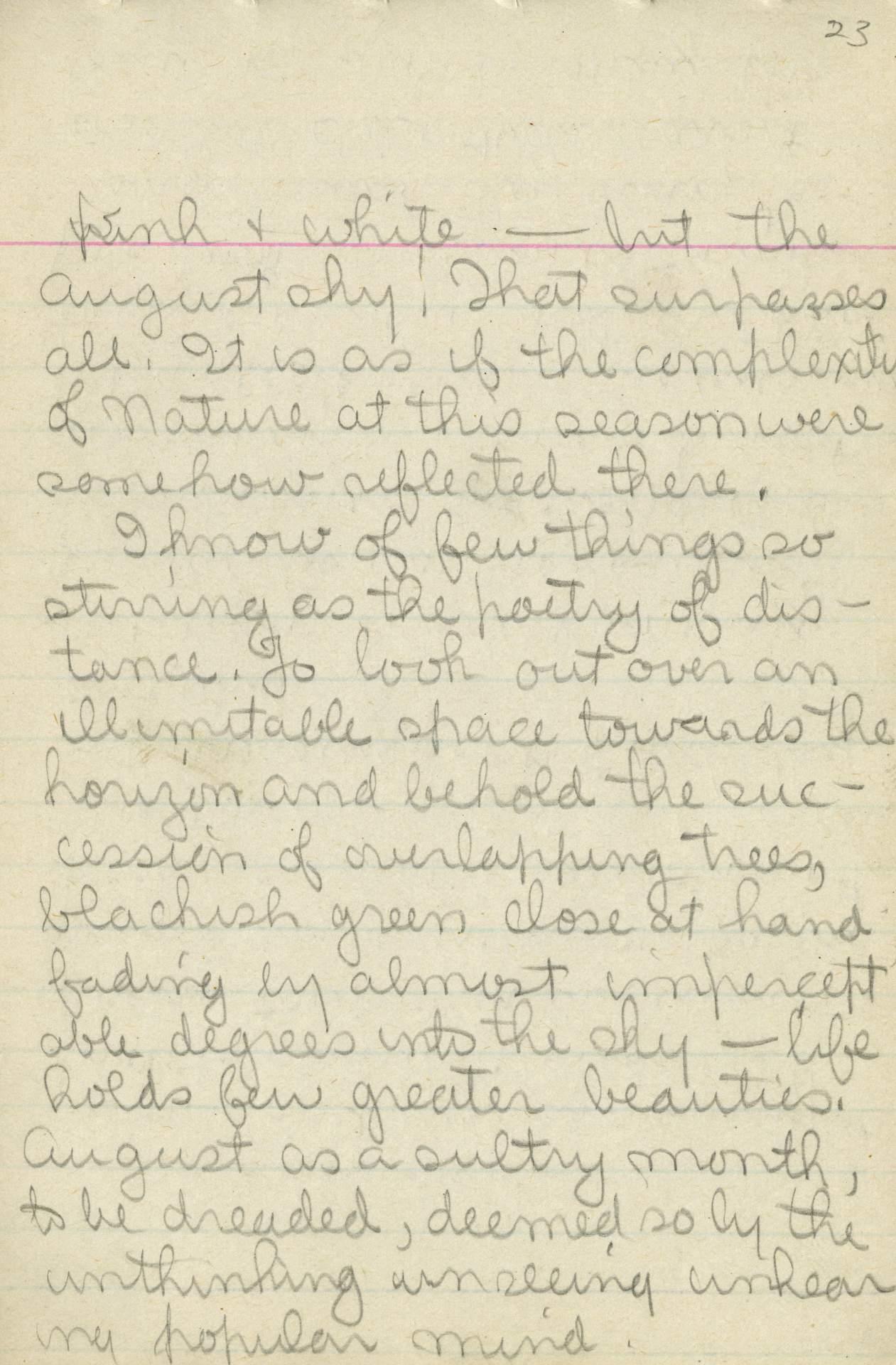 Untitled (Journal Page), Pg 23