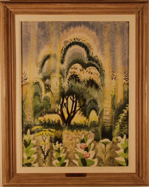 Burchfield frame on Sunlight Pouring Down