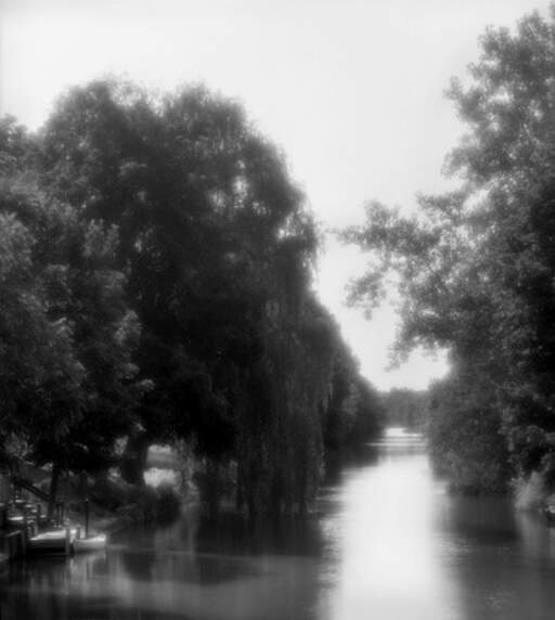 Docked Canoe, Clinton’s Ditch, NY