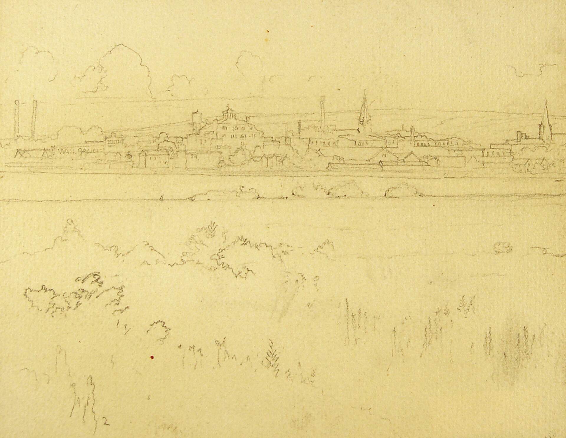 Riverview, City in Distance
