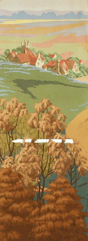 Country Life and the Hunt: Burchfield and Wallpaper Design