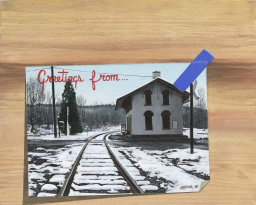 Souvenir Postcard (Jordan, NY)