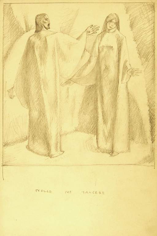 Nolle ne Tangere, Christ Figure with Women