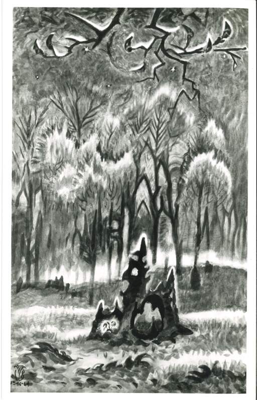 Moonlit Woods