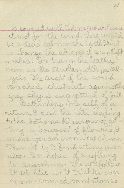 Untitled (Journal Page), Pg 14