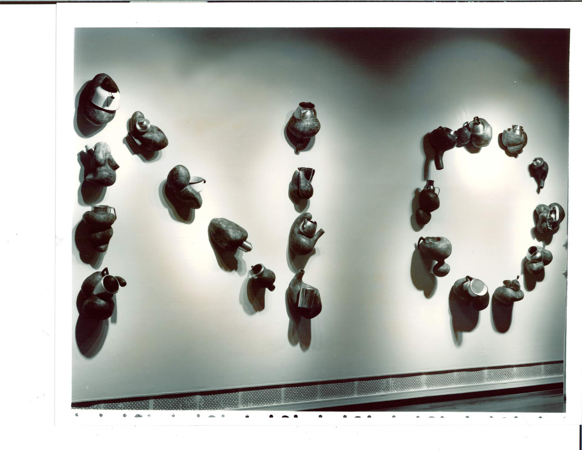 NO, an installation at the Soho Center for the Visual Arts in New York in 1991