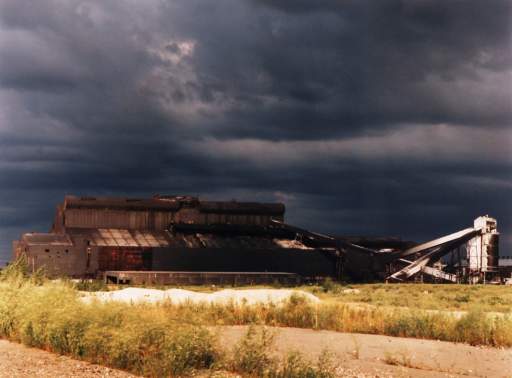 Basic Oxygen Furnace, West Facade with Lime Silo