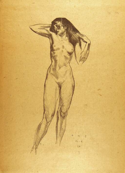 Standing Female Nude