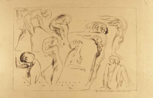 Sketches of Female Nude