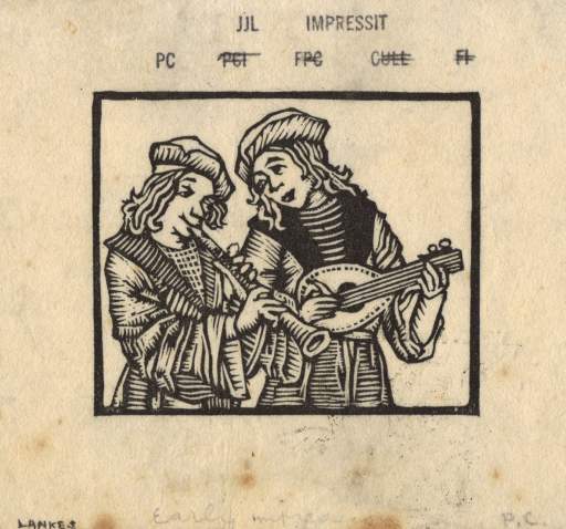 Two Medieval Musicians