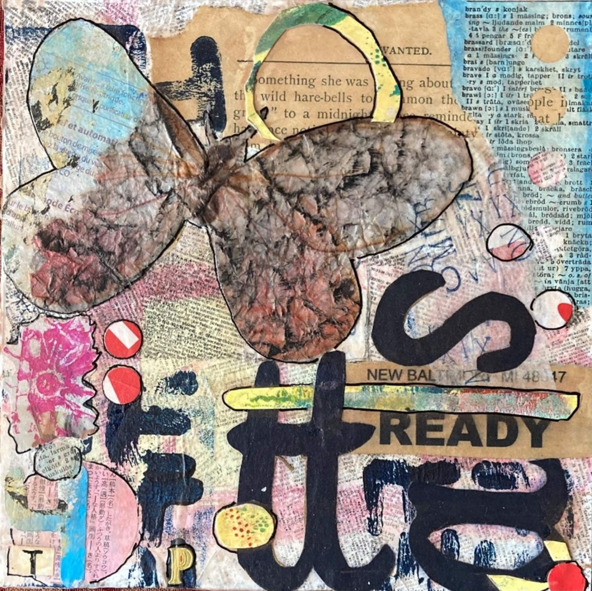 What’s in a word? Collage as a Language of Play and Healing