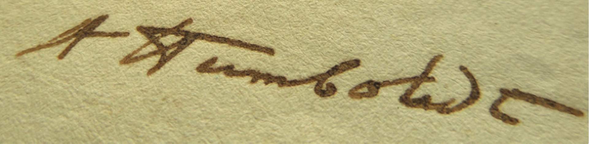 Humboldt’s Signature