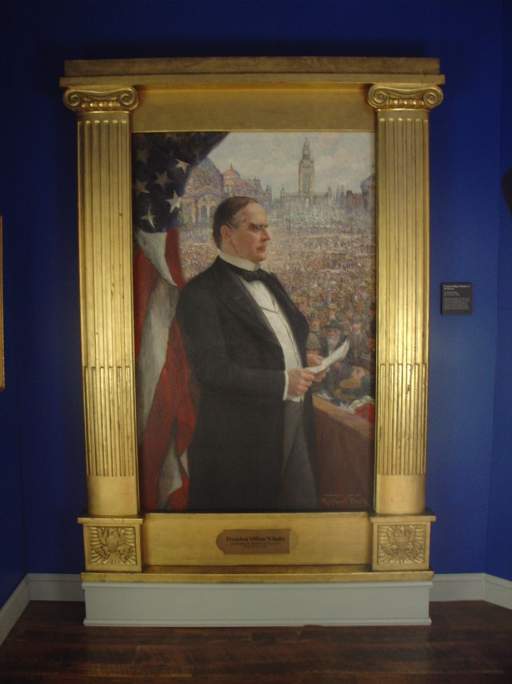 President McKinley Delivering His Last Great Speech at the Pan-American Exposition, Sept. 5, 1901