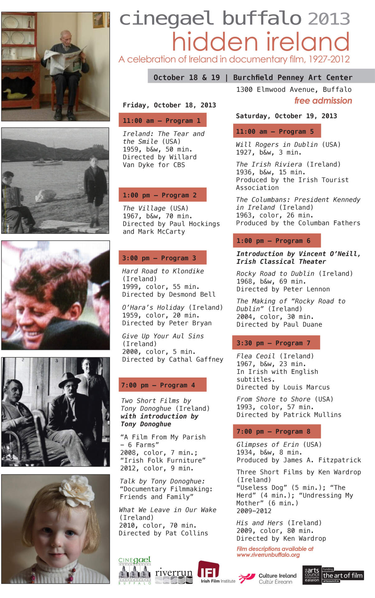 Cinegael Buffalo 2013 Hidden Ireland: A celebration of Ireland in documentary film 1927-2012