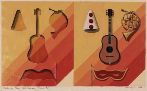Study for mural Entertainment design #2