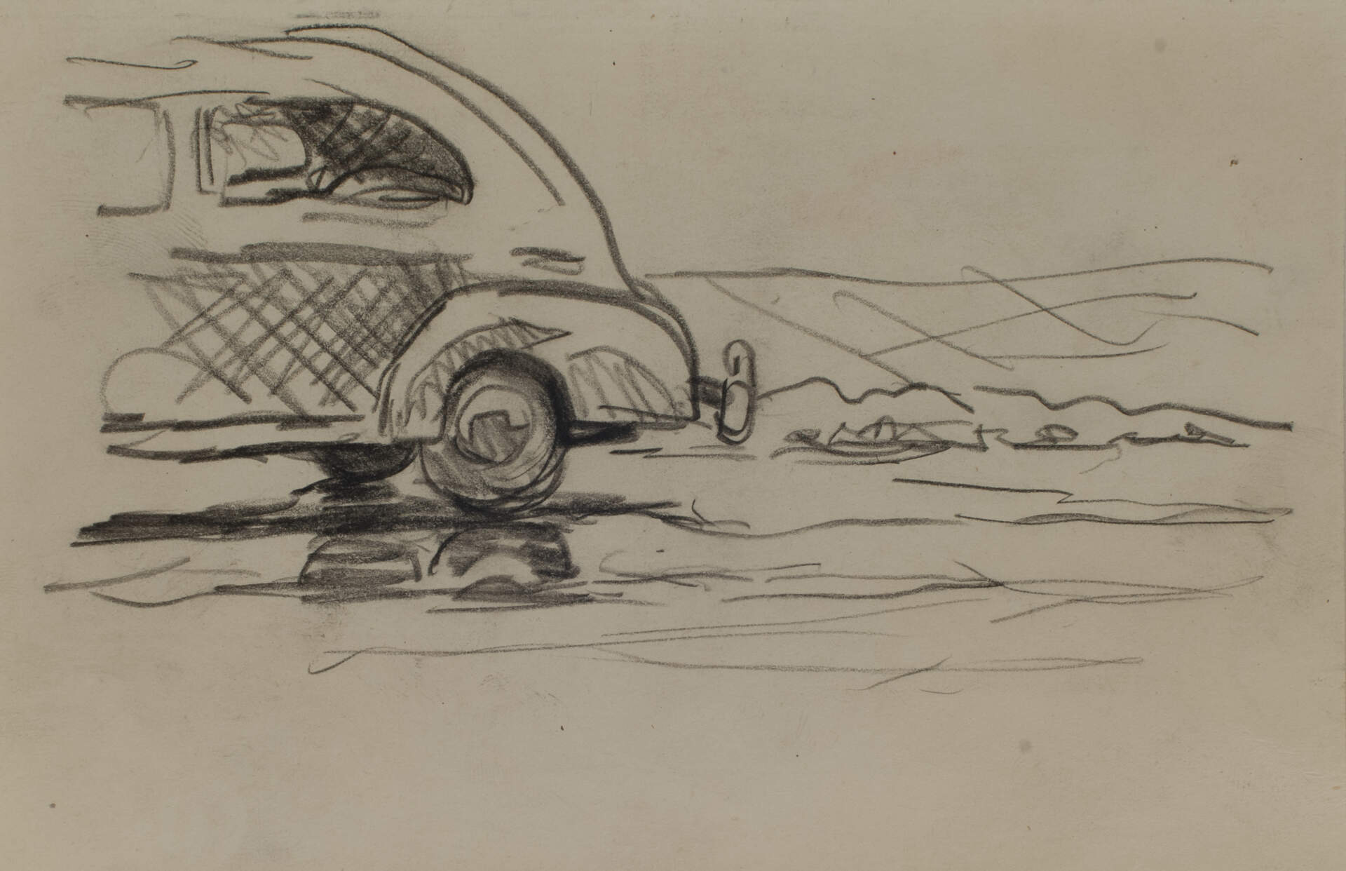 Untitled (Car, Rear End)