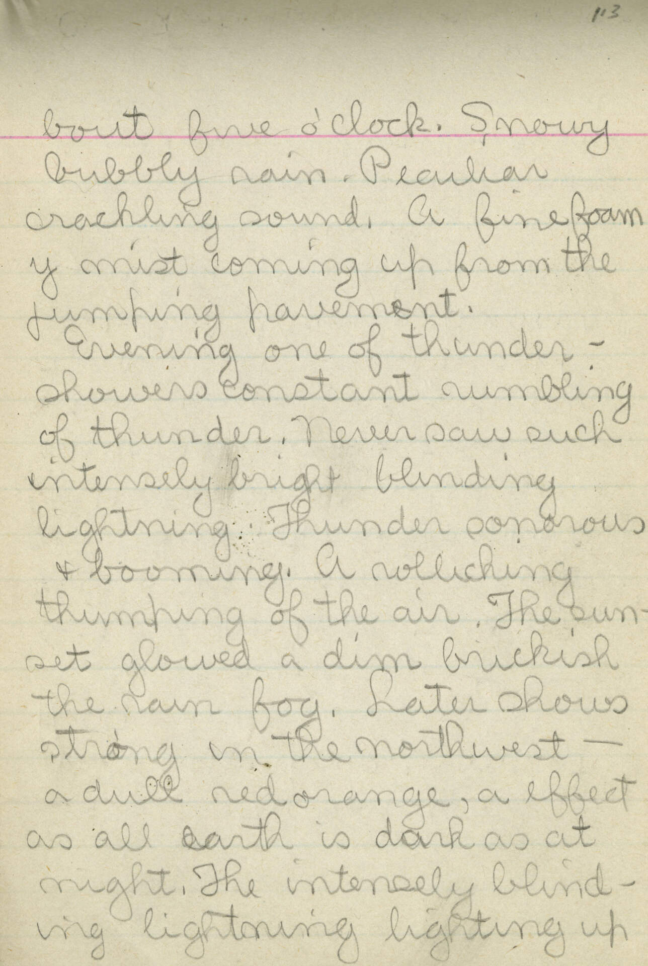 Untitled (Journal Page), Pg 113