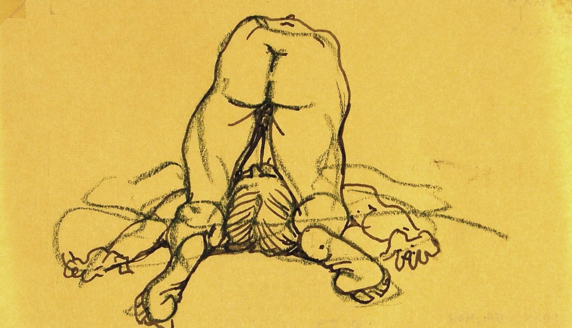 Folded Male Figure