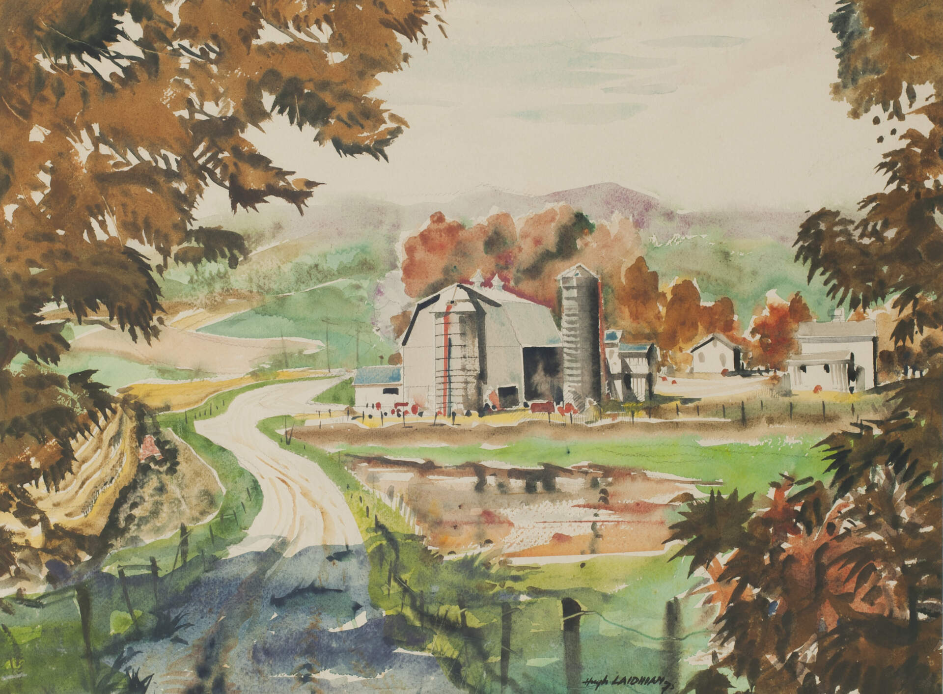 Untitled (Farm Scene)
