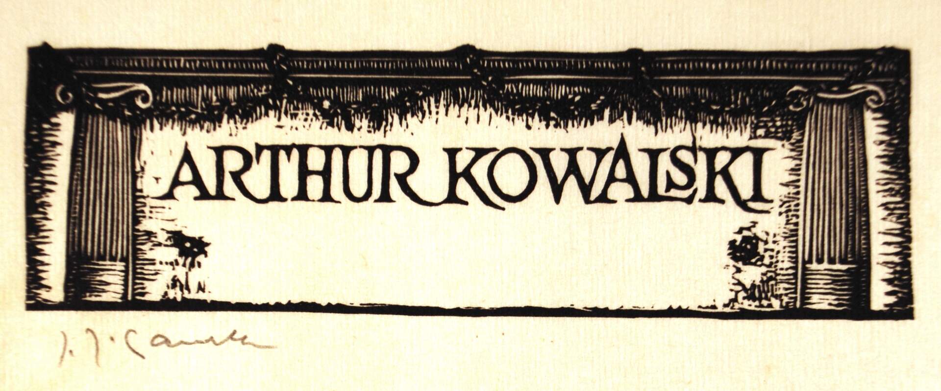 Art Kowalski Letterhead