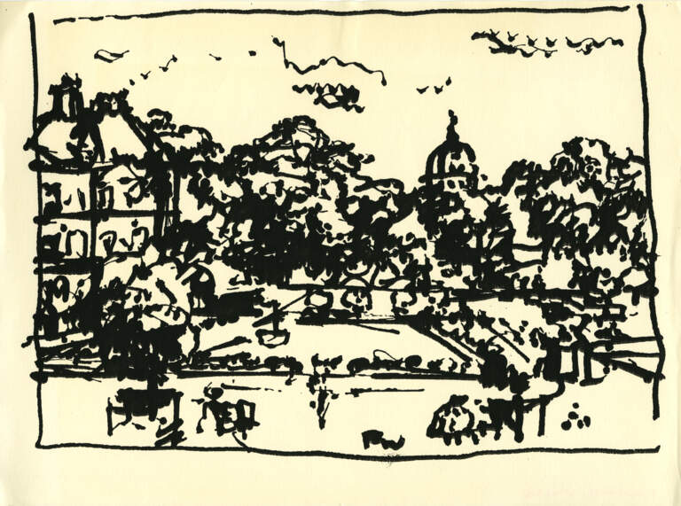 Niagara Glen Drawings [by] Robert Baeumler, Robert Flock, James Vullo and Roland Wise