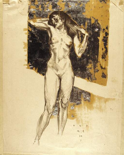 Standing Female Nude