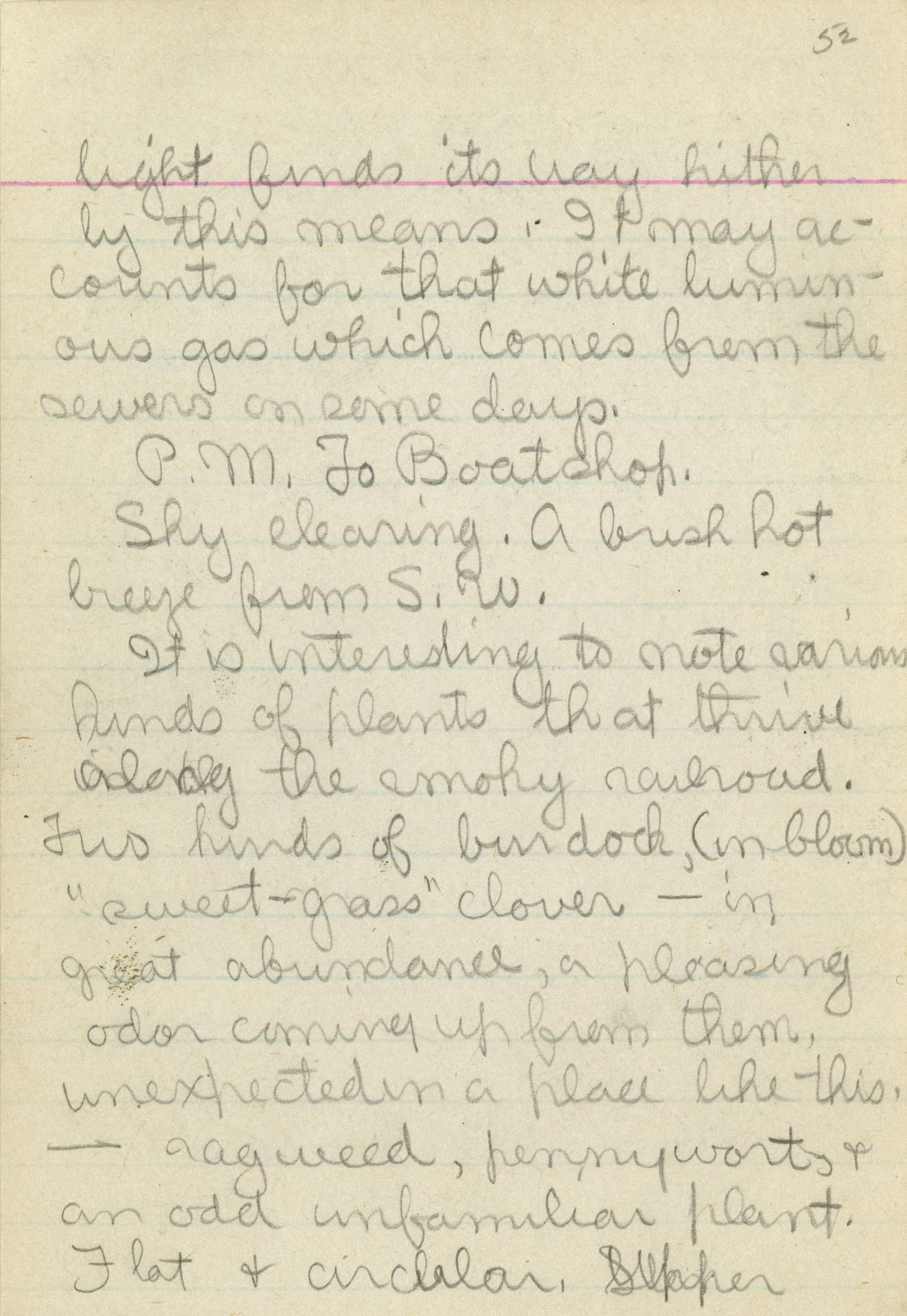 Untitled (Journal Page), Pg 52