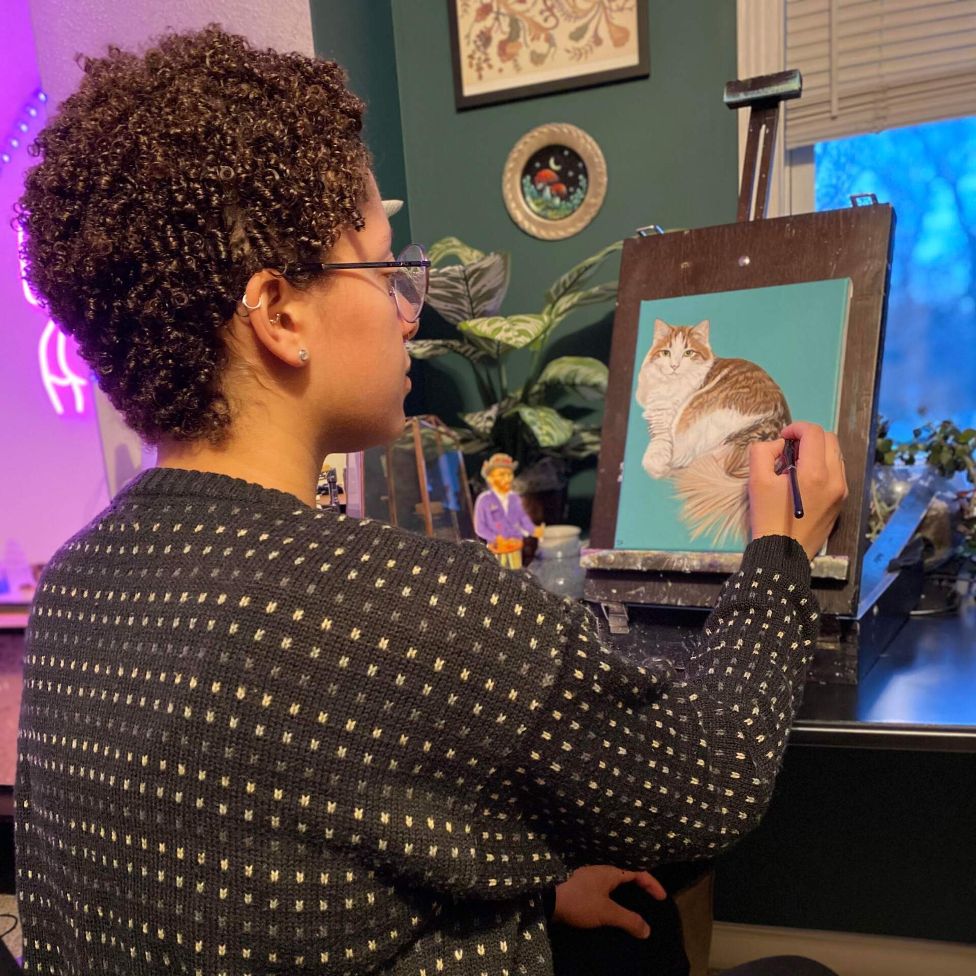 Pet Portraiture Painting Workshop