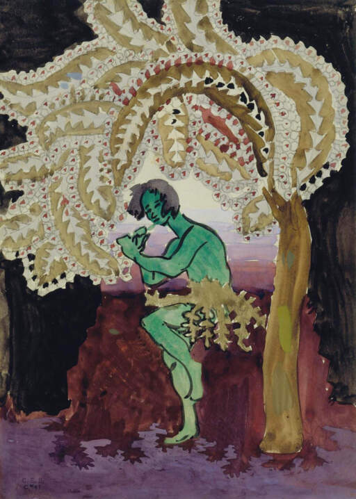 Landscape with Faun [Nijinsky]