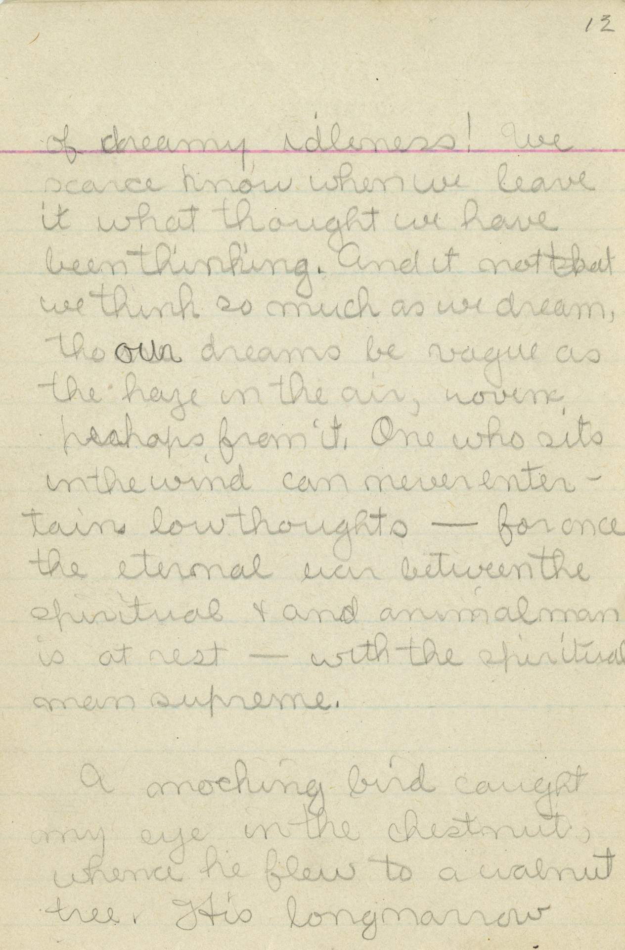 Untitled (Journal Page), Pg 12