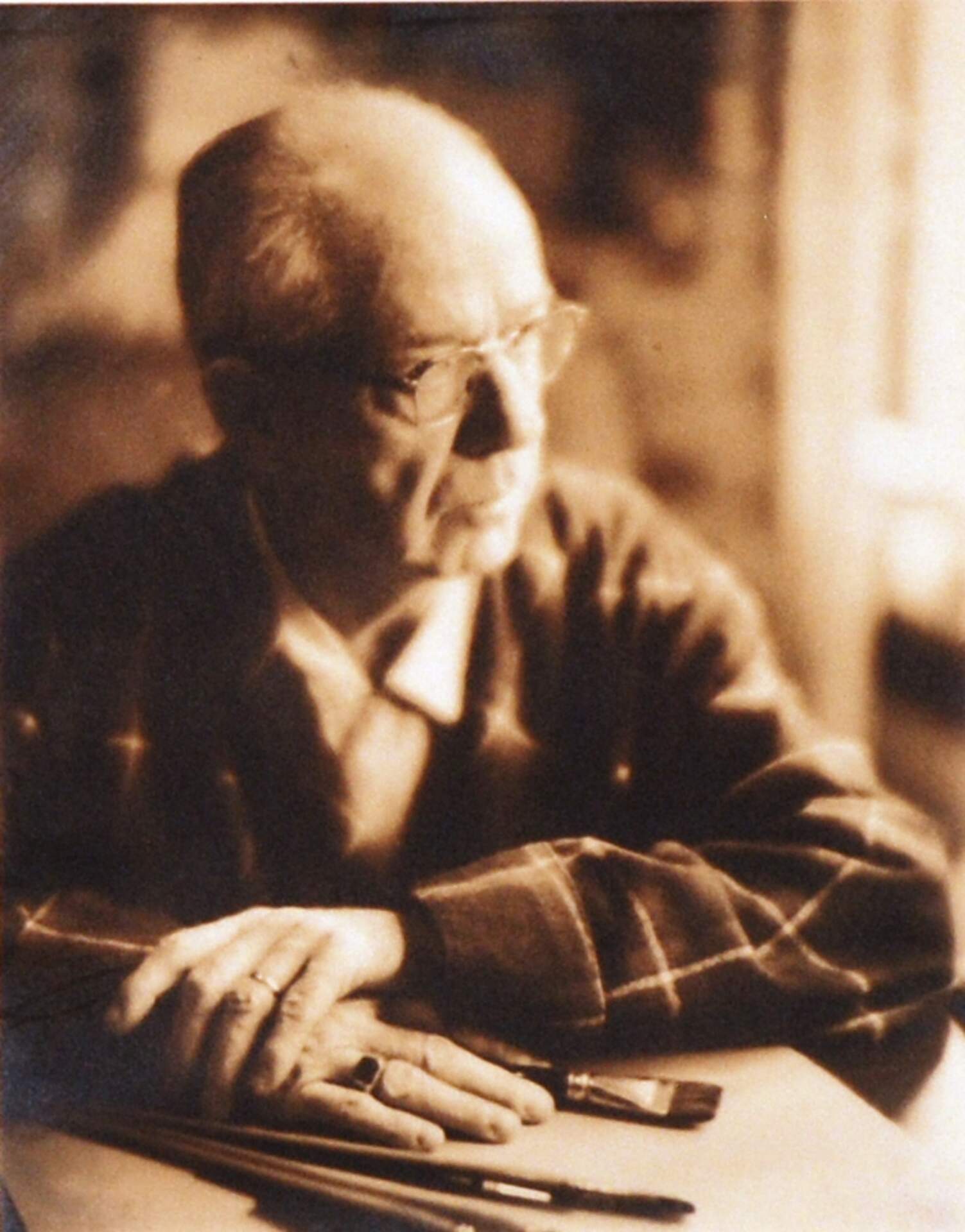 Portrait of Charles E. Burchfield