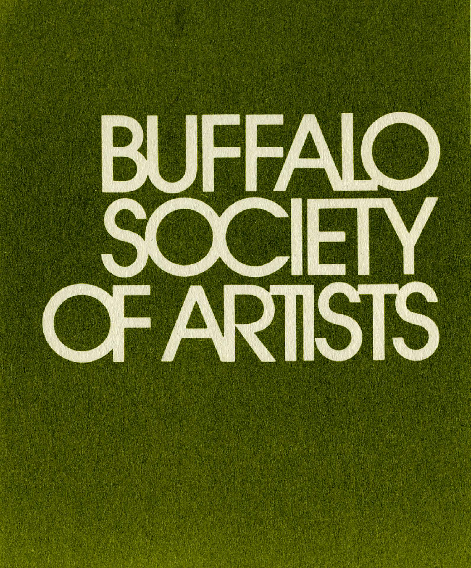 83rd Annual Buffalo Society of Artists invitation title