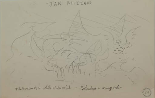 January Blizzard (The Scream of a White Winter Wind)