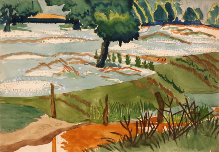 Charles E. Burchfield and Rehn Artists