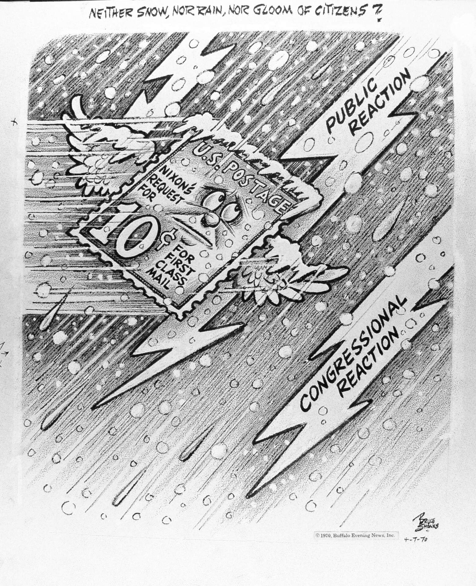 Neither Snow, Nor Rain, Nor Gloom Of Citizens?