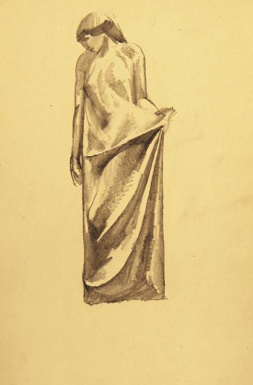 Draped Standing Female