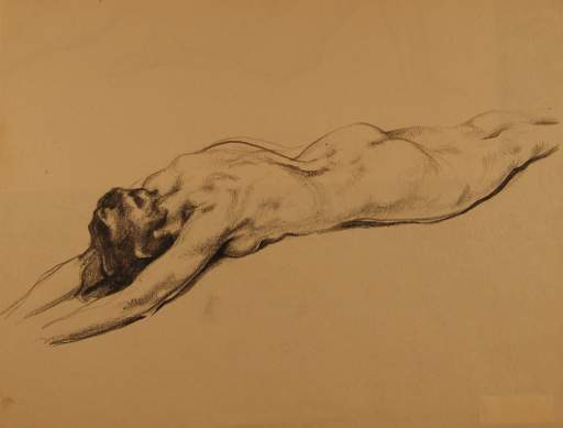Reclining Nude, Face-down