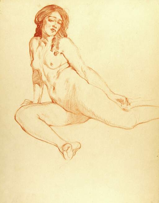 Seated Female Nude