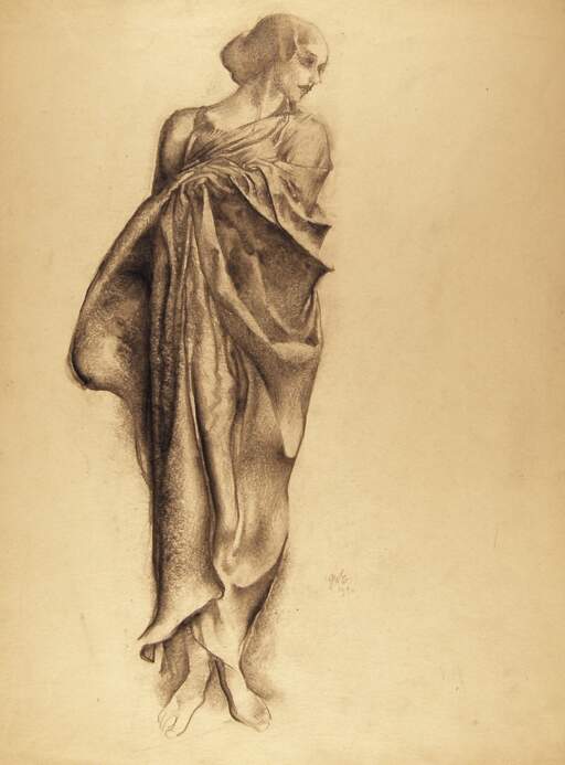 Standing Draped Figure