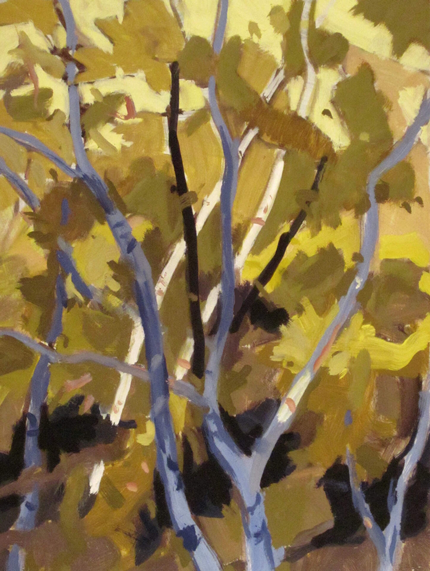 Soft Ochre Forest