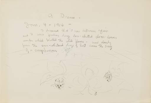 A Dream – Jan. 4 - 1916