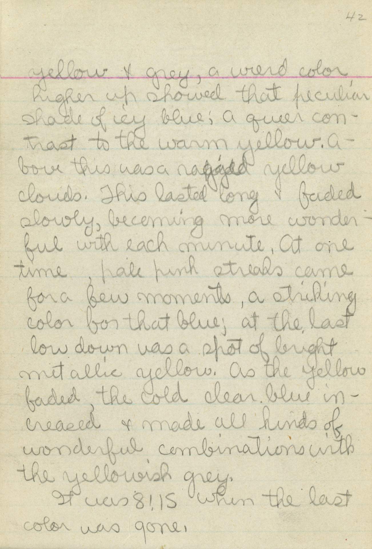 Untitled (Journal Page), Pg 42