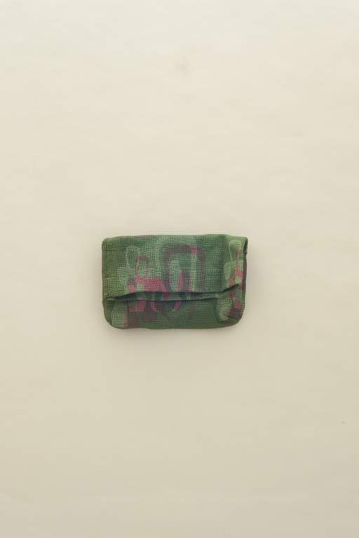 Untitled (pink and green clutch)