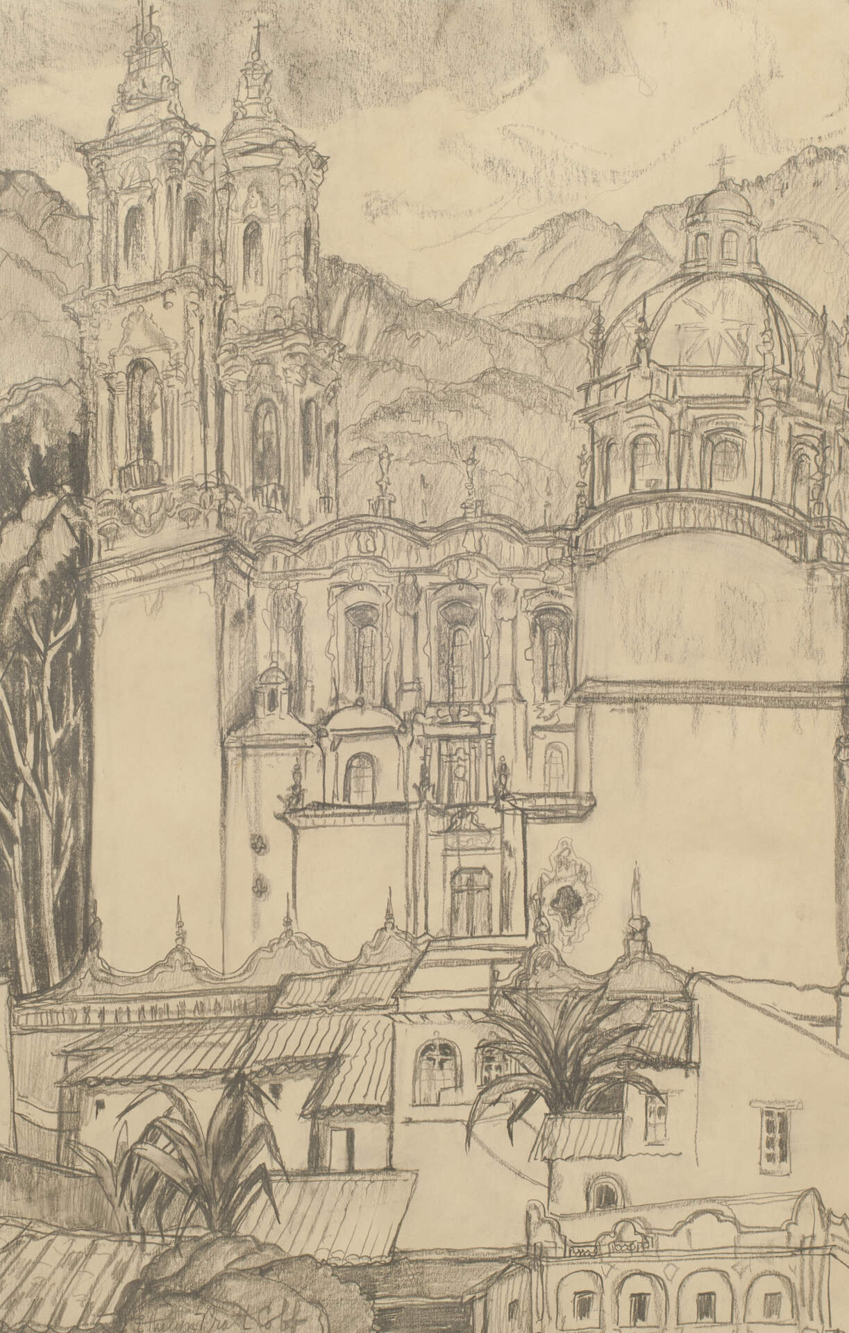 Untitled (Church, San Miguel de Allende, Mexico)