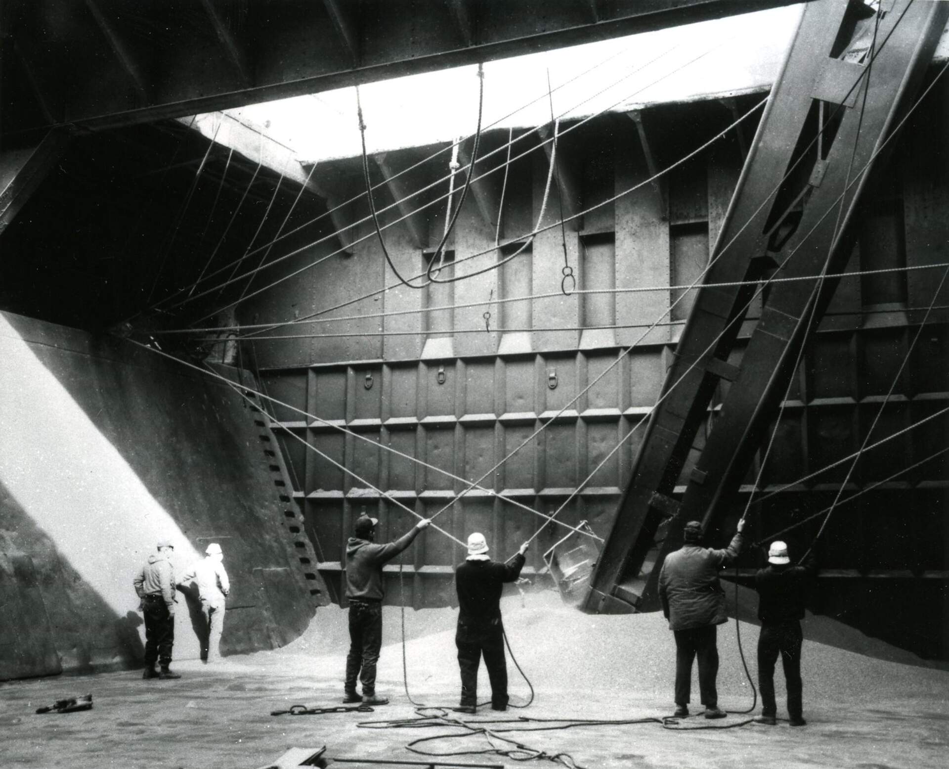 Interior of Grain Elevator