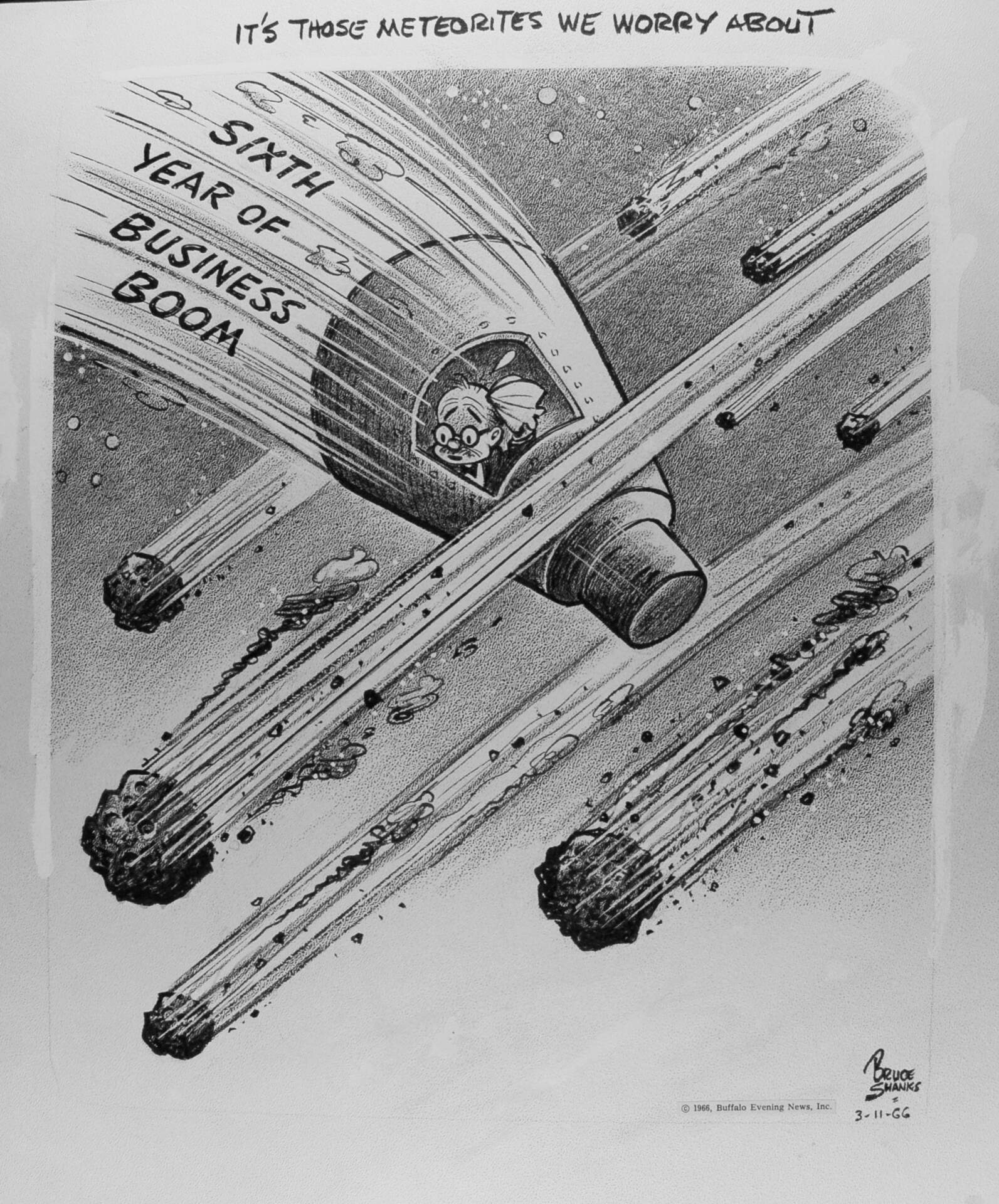 It's Those Meteorites We Worry About
