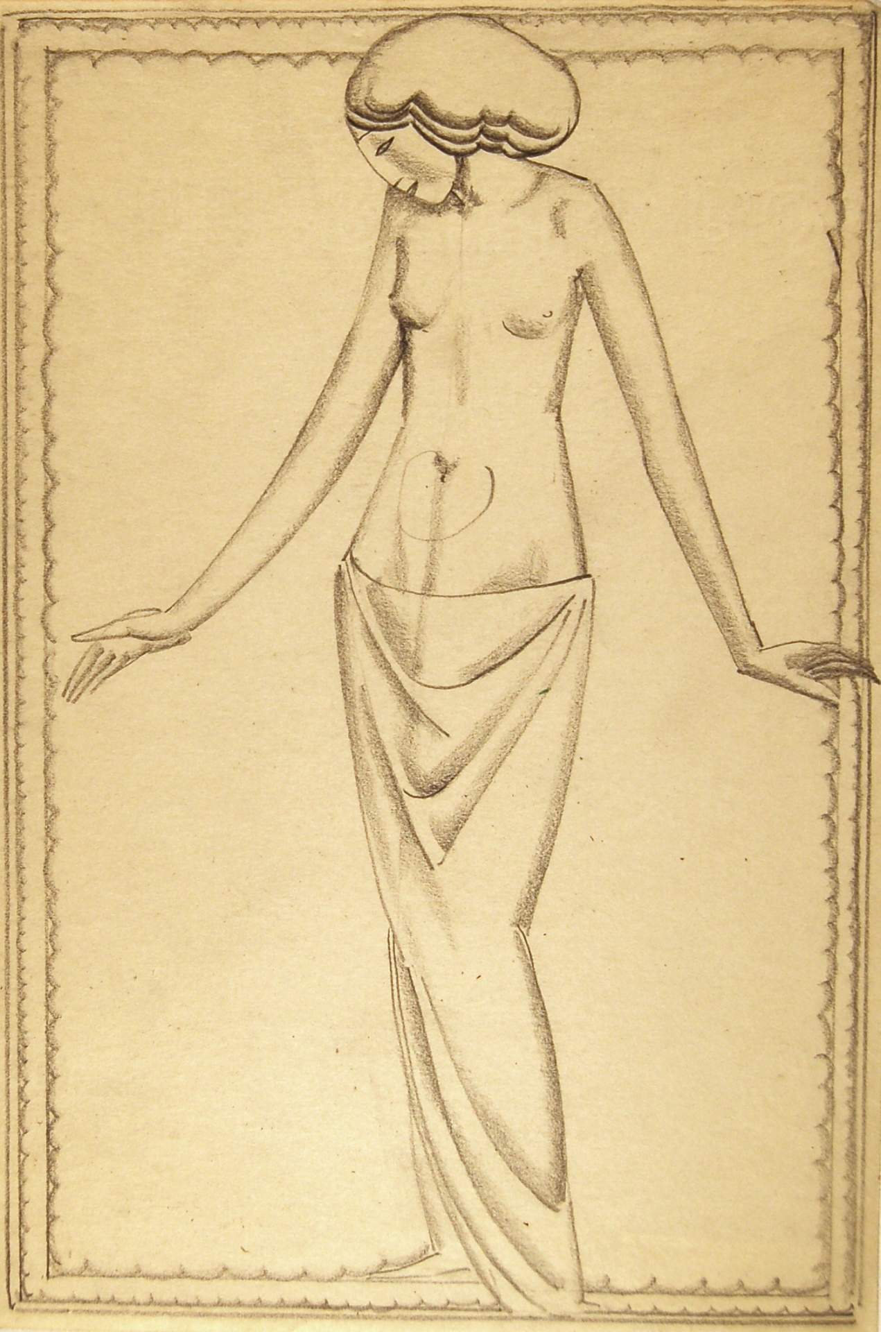 Semi-Nude Figure